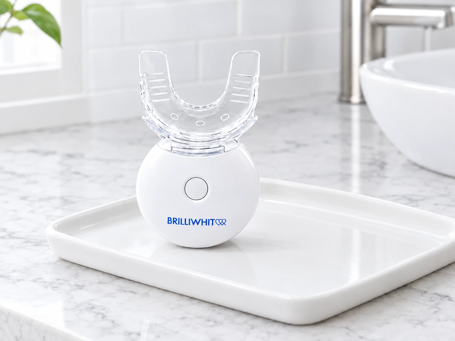 In just six days, you can go from your current teeth shade to a pearly white smile