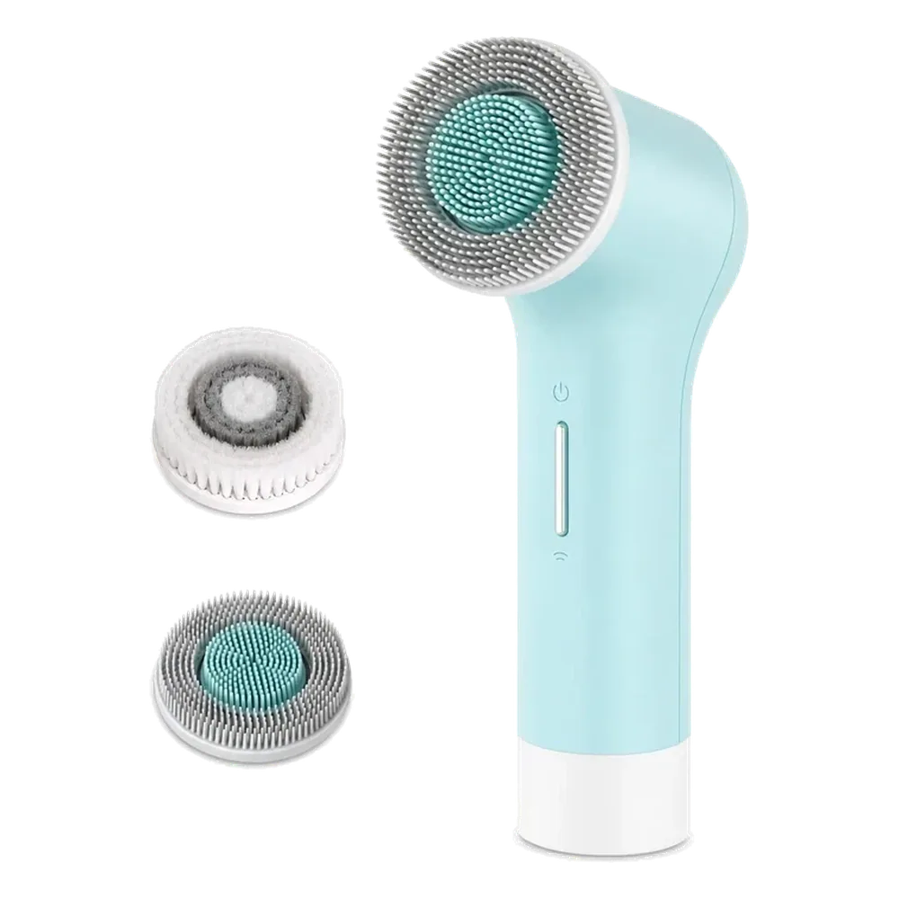 MYCARBON twin-head facial cleansing brush