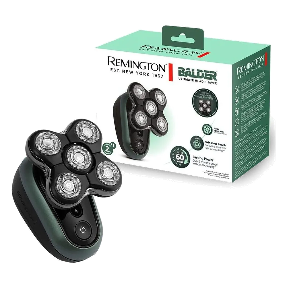 Remington Glatzen-Rasierer Herren elektrisch [Turbo